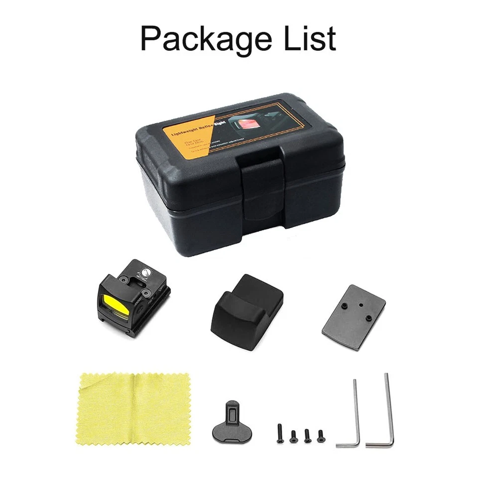 Adjustable Scope Sight Holographic Sight Visier Reflex für 20mm Metall - Bild 3 von 4