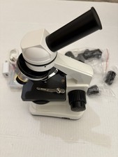 Herwicm Monocular Compound Microscope 40X-400X LED Student Science Kit