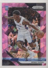 2018-19 Panini Prizm Pink Ice Prizm Khyri Thomas #122 0c2