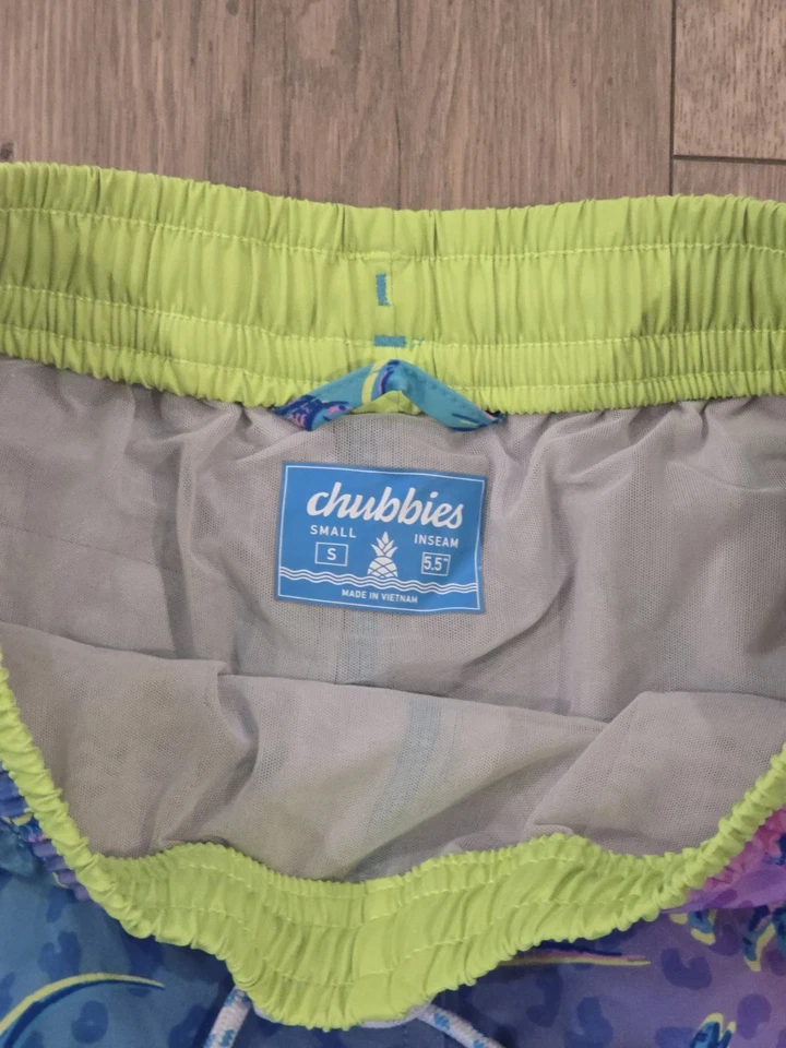 Chubbies Swim Trunks 5.5" Size Small - Image 4 of 4
