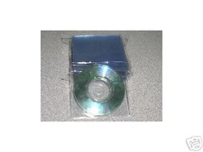 1000 NEW 3" MINI CD CD-R VINYL PVC SLEEVE, CLEAR