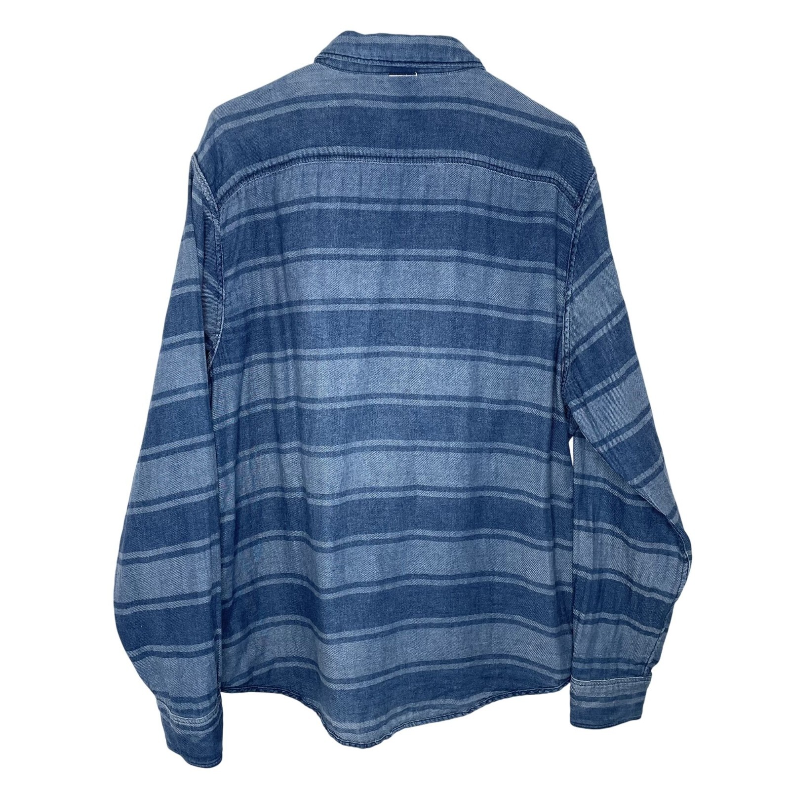 Faherty Mens' Reversible Button-Up Shirt, XL - image 2