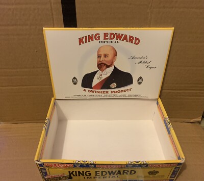 KING EDWARD THE SEVENTH MILD TOBACCOS 50 CIGARS RARE Zippo Box Cover