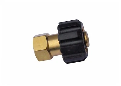 PWPUK M22 F x 3/8" F LANCE ADAPTOR COUPLING 22MM Karcher & Nilfisk Ind Compatible