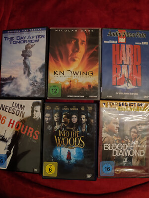 DVD-Set 6-tlg.-Mystery/Thriller/Science-Fiction/Action/Drama (sehr gut) Set 15