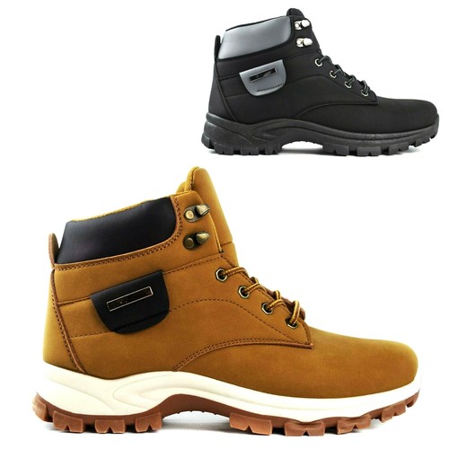 Scarpe Uomo Stivale Stivaletto Invernale Scarponcini in eco Pelle 41 42 43  44 45 | eBay