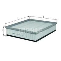 Mahle Filtereinsatz Luftfilter Passend FüR VW Amarok Pritsche/Fahrgestell