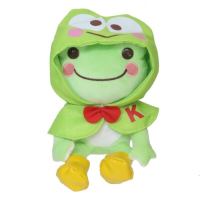 Sanrio Characters Keroppi x Pickles the Frog Plush Pickles Rain Poncho JP LTD
