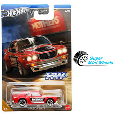 Hot Wheels Silver Series - Mazda RX-3 Red - HW Speed Graphics