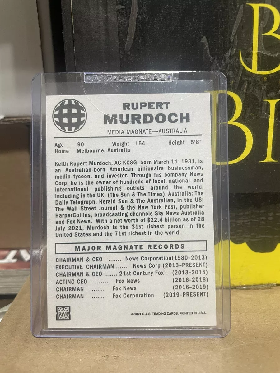 Rupert Murdoch Citizenship