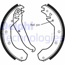 DELPHI LS1297 Bremsbackensatz für OPEL