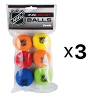 Franklin Sports Indoor Outdoor Nhl Shot Zone Mini 2 Foam Hockey Balls (3-pack) on sale Franklin Sports Indoor Outdoor Nhl Shot Zone Mini 2 Foam Hockey Balls (3-pack) on sale