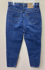 Levi's Vintage 15921 Tapered fit/Leg High Waisted Mom Jeans 16 MED. Orange Tag