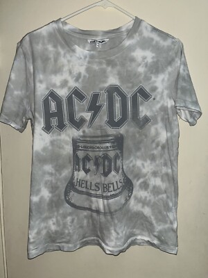 Elizabeth And James AC/DC Hells Bells Tie-dye T-shirt XS
