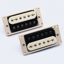ALNICO 2 57 Classic/57 Zebra Guitar Humbucker Pickups Bridge Neck Fit Gibson