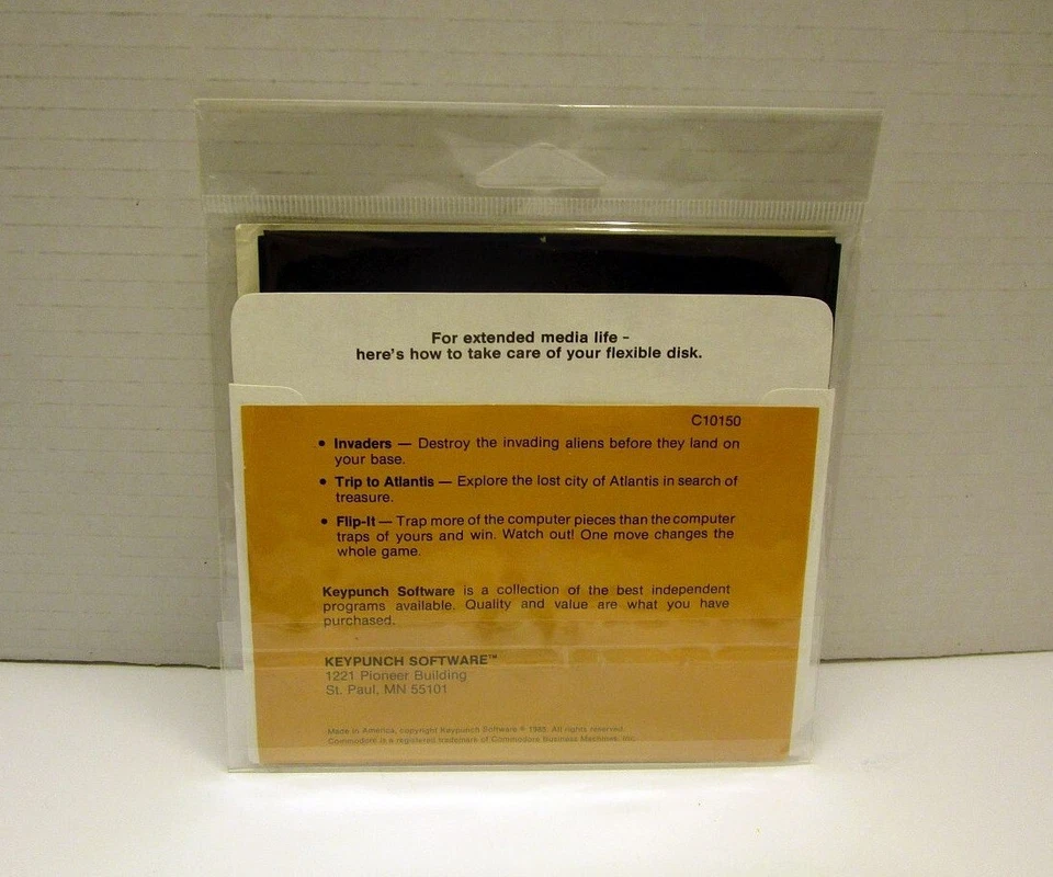 Commodore 64 Greatest Hits by Keypunch for Commodore 64/128 - NEW - Image 2 of 2