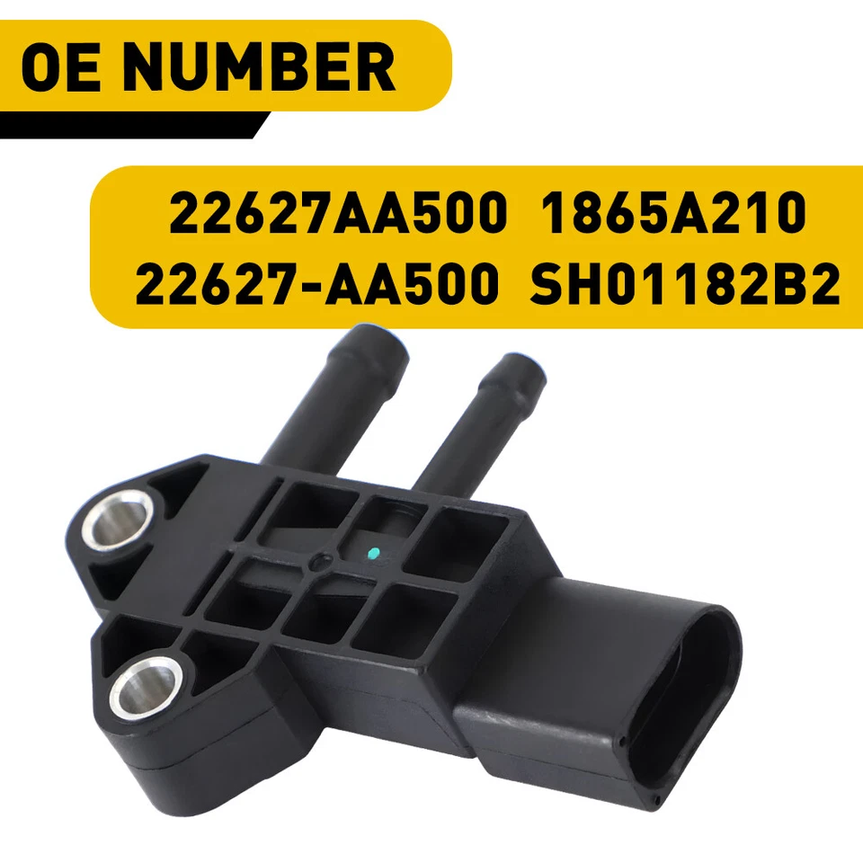 DPF EXHAUST PRESSURE SENSOR 22627AA500 For SUBARU 1.8 2.0 2.2 2.5 3.2 2009-2020 - Image 3 of 4