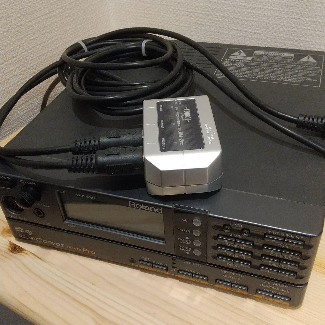 Roland SC-88pro SOUND Canvas General MIDI sound modules Excellent Japan