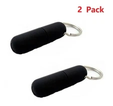 2Pack Cigar Punch Cutter  Raging Bull  Keychain Black