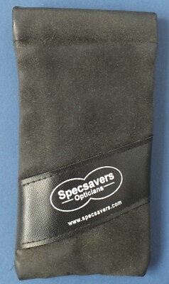 SPECSAVERS SPECTACLES GLASSES SOFT CASE. Snap shut. Adult size