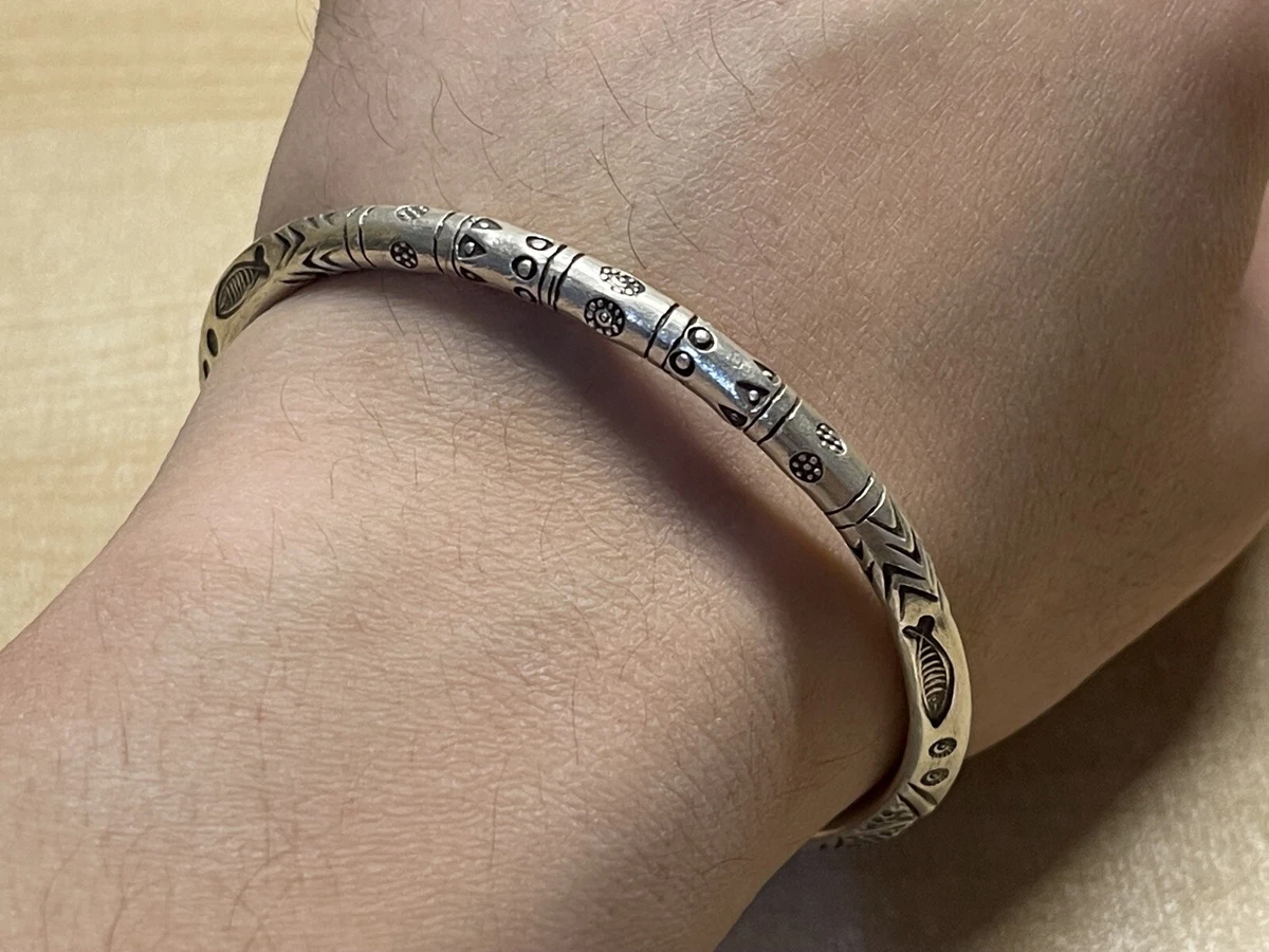 Sterling silver handcuff bracelet outlet