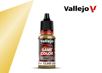 AV Vallejo | Game Color Metallics | Full Range | New Formula (18ml Flaschen)