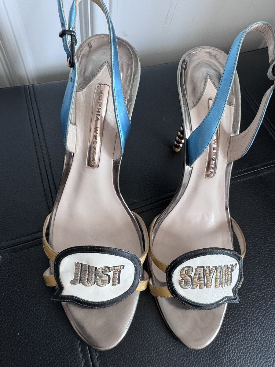 Patent leather heels Sophia Webster Yellow size 39 IT in  Sophia Webster (size 39) display picture 1