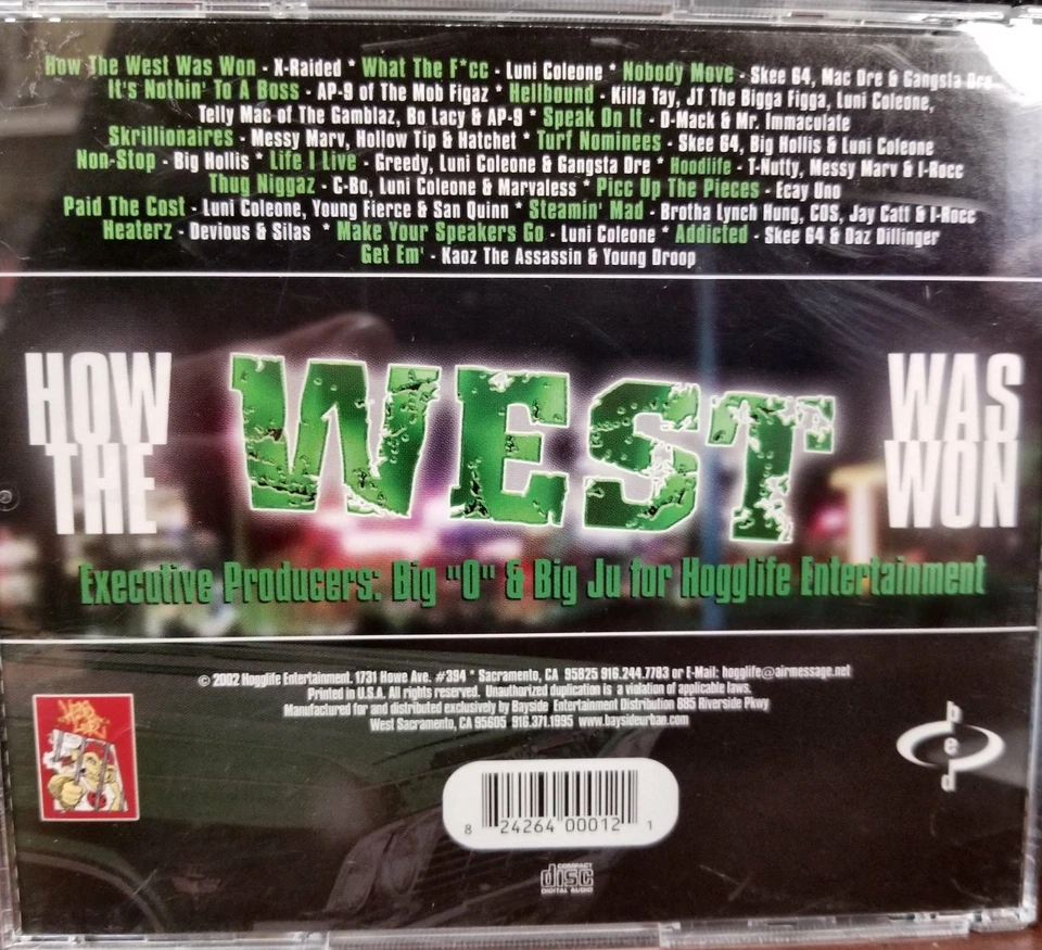 Luni Coleone & I-Rocc How The West Was Won CD Rare Bay Area Rap Comp O.O.P. CD - Image 2 of 2
