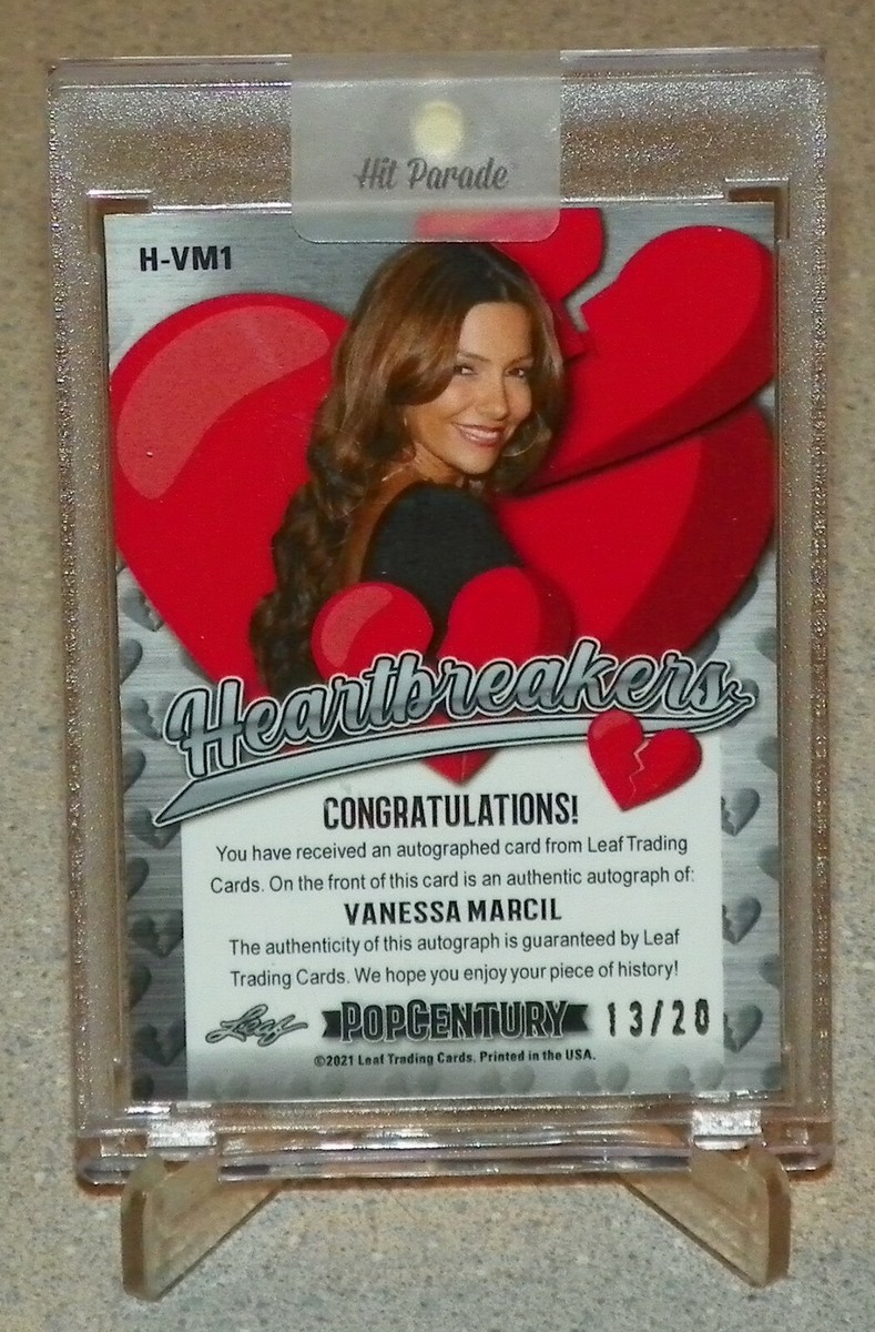 Vanessa Marcil - 2021 Leaf Pop Century Autograph - Heart Breakers