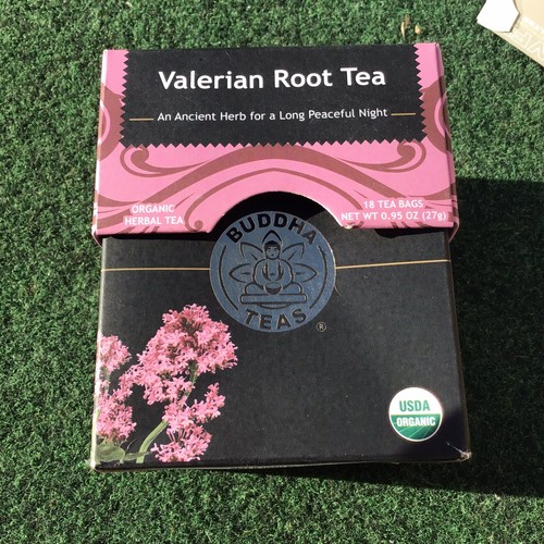 Organic Valerian Root Tea 18 Bleach-Free Bags 100% Recycled Material No ...