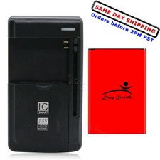 Deep Stretch 3920mAh Battery Dock Charger for LG K10 K425 MS428 K428SG phone USA