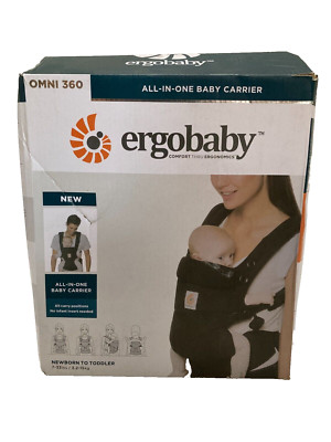 Ergobaby Omni Breeze All-in-1 Baby Carrier - Onyx Black