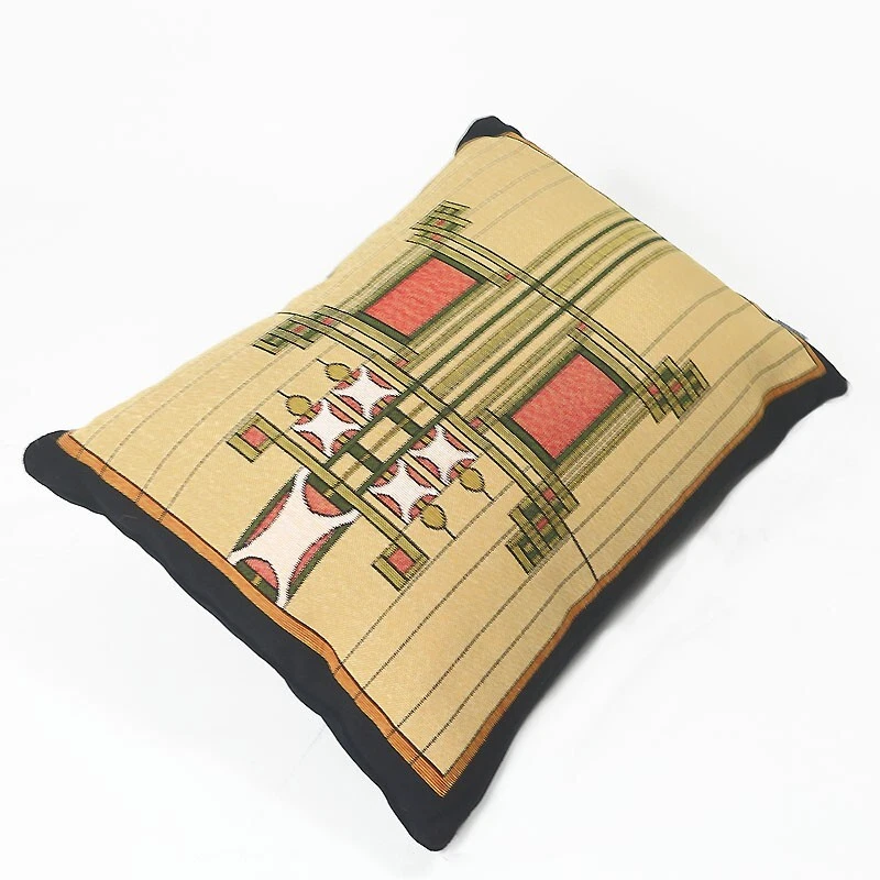 Rennie & Rose Louis Sullivan Art Glass Window Tapestry Pillow Cover - Thumbnail 2