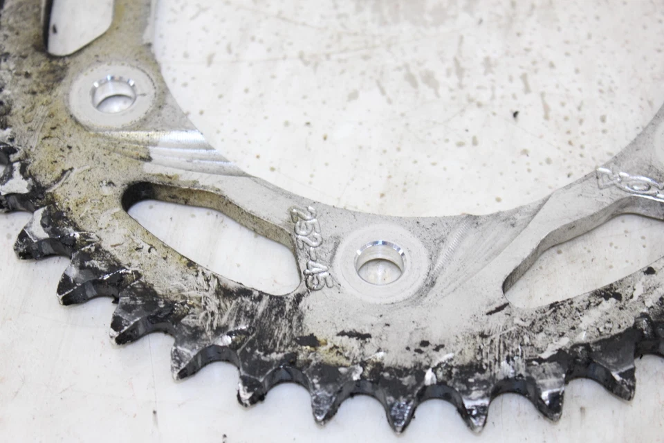 01-06 HONDA CBR600F4I CBR 600 F4i REAR BACK VÓRTICE PIÑÓN ENGRANAJE 45 DIENTES Foto 2 de 4