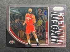 2019-20 Panini Prizm Basketball Get Hyped #5 James Harden Houston Rockets
