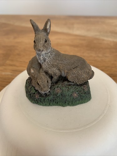 Vintage Cottontail Bunnies Two Rabbits by H.L. Deaton 1977 Figurine ...