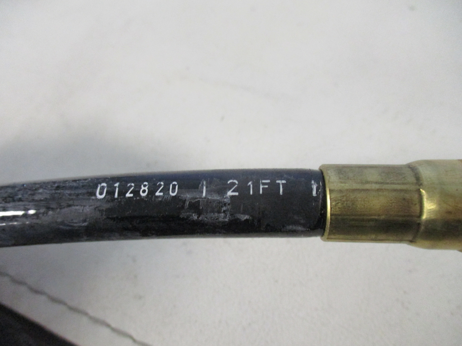 SEASTAR 21' X 5/16"ID STANDARD OUTBOARD STEERING HOSE KIT 012820 BOAT MARINE