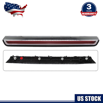 High Mount 3rd Brake Lights High Mount Lamps Clear For 2015-2020 GMC Yukon