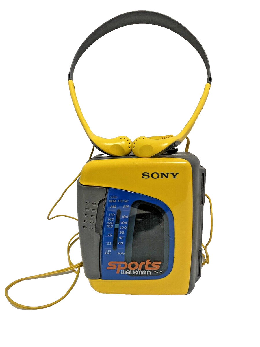 [メンテ可動品]ソニーカセットウォークマンsonysports WM-FS399 美可動品]ソニースポーツカセットウォークマン sony WM-FS399 SONY