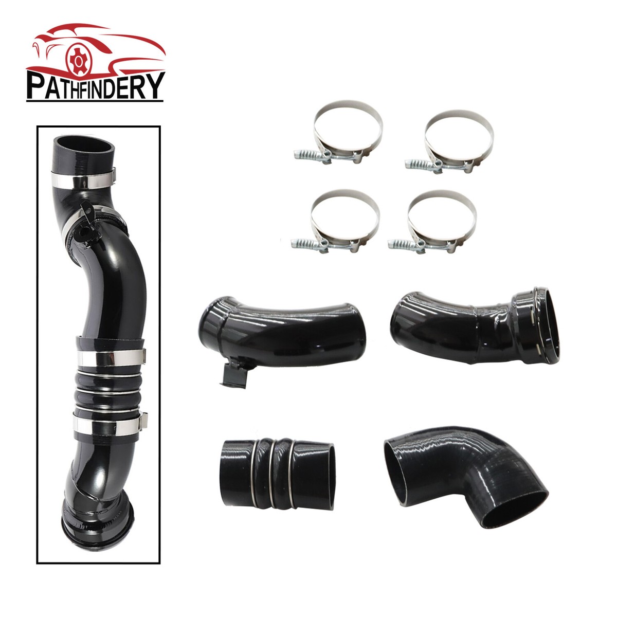 BC3Z-6F073-D Powerstroke Upgraded Turbo Intercooler CAC Tube For