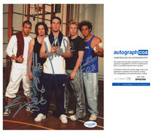 'O-Town' Full Band Signed 8x10 Photo 'Erik, Dan, Trevor & Jacob' ACOA