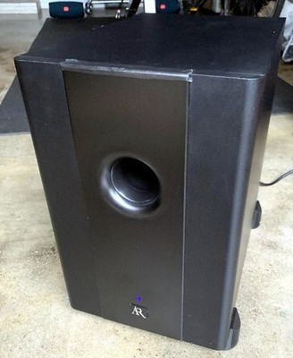 Acoustic Research Active Powered Subwoofer Speaker AR HC5 100 Watt TESTED  WORKS