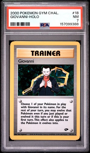Giovanni (Unlimited) graded PSA 7 for sale on eBay