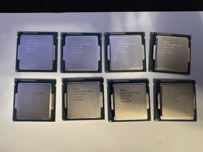 8x Intel Core I5 4570 4x 3,2GHz 4th Gen. FCLGA1150 (8Stück)