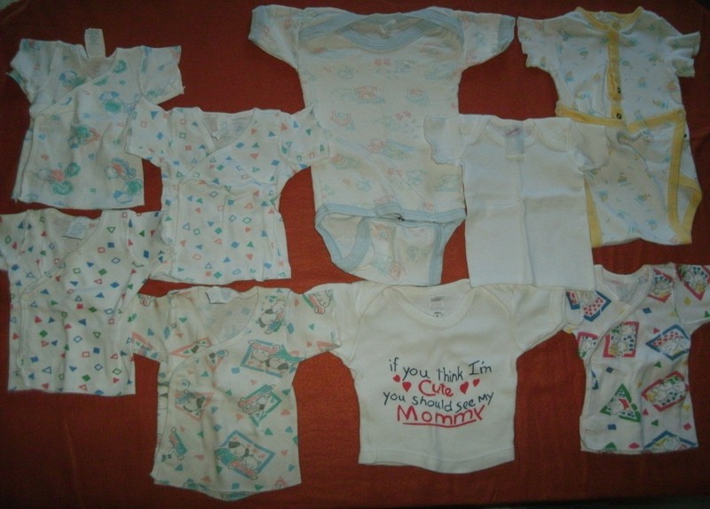 Baby Clothes Sz S 8 Pc Bundle Lot tees & bodysuits short sleeve Gerber Playskool