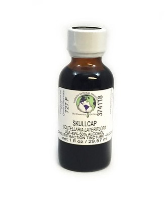 Skullcap Herbal Tincture 1 oz - Pure Relaxation & Nerve Support Scullcap USA