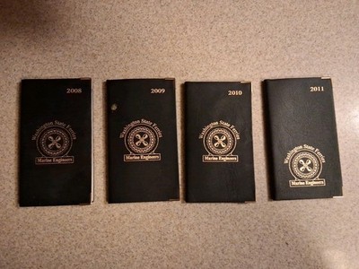 4-Washington State Ferries  Maritime Services Marine Engineers Log  Books 08-11