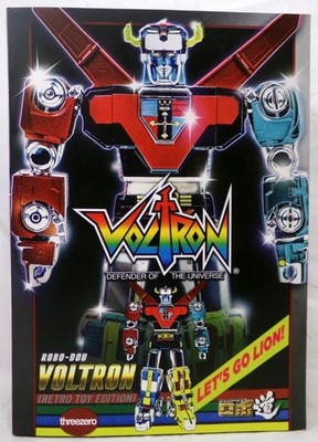 Threezero Robo-Dou Voltron Retro Toy Edition Die Cast Figure Complete with Box
