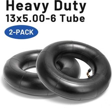2Pcs 13X5.00-6 Tire Inner Tube 13x5-6 13x500-6 145/70-6 Lawn Mower TR87