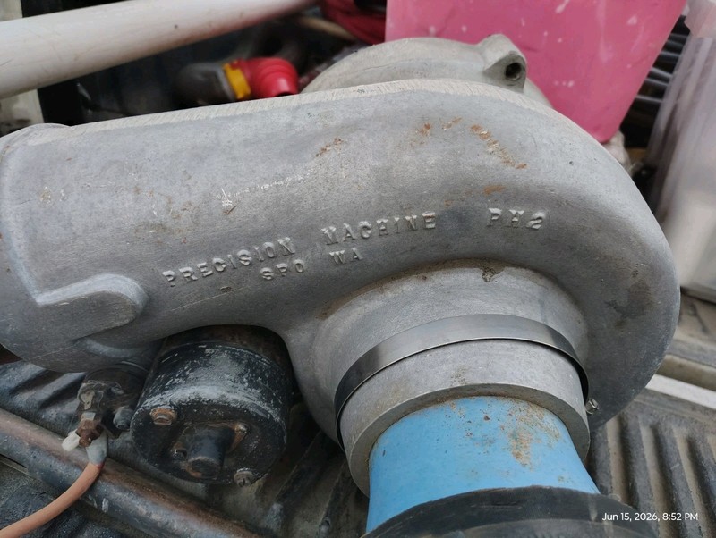 Dredge Pump for use with Volkswagon or Subaru engine.